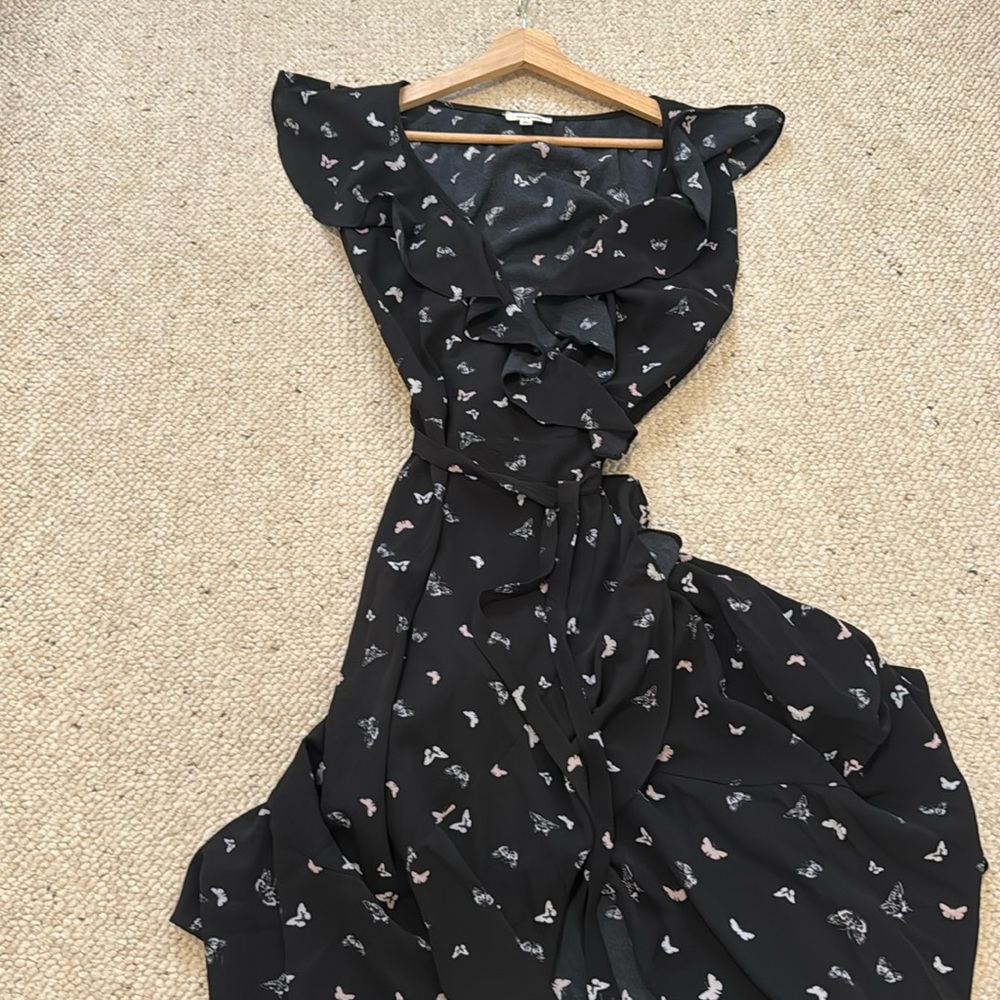 Butterfly Wrap Dress